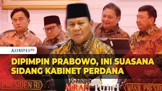 Dipimpin Prabowo, Ini Suasana Sidang Perdana Kabinet Merah Putih di Istana