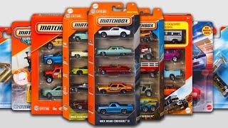 Showcase - 2025 Matchbox Real Working Rigs, 8 Packs Set, Sky busters, Chase Models & Many More.