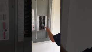 Wilson Electric Panel in Garage