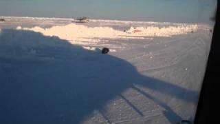 North Pole - Pax Arctica expedition 2011 - landing in Barneo