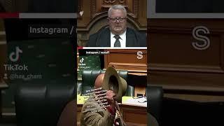 New Zealand MP Hana-Rawhiti Maipi-Clarke led a haka in parliament protesting legislation.…