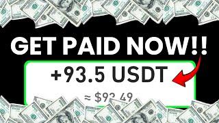 Get Paid $93.5 Now !!! - New USDT Earning Site 2025 - Make Money Online