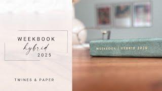 Weekbook Hybrid 2025 | Twines & Paper