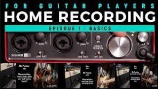 How To Record Your Electric Guitar At Home