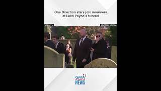 One Direction stars join mourners at Liam Payne’s funeral | GMA Integrated News