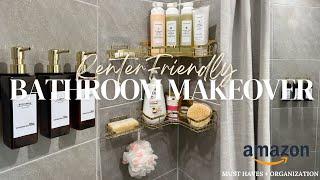 How to Style A Modern Bathroom? Amazon Home Must Haves | Renter Friendly | DIY Makeover on a Budget