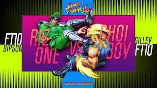 FT10 x2: Riz0ne vs. ChoiBoy [M. Bison vs. Guile Exhibition]