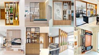 Top 50 Room Wall partition design 2024 Home Room Divider ideas New Partition wall design for Home