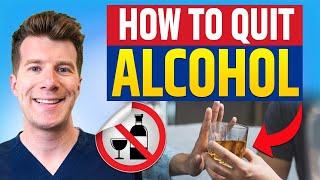 6 steps to STOP or CUT DOWN drinking ALCOHOL | Doctors Guide