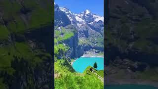 Beautiful lake in switzerland | Travel tales #shorts