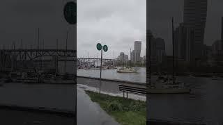 fixed gear on a rainy day