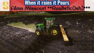 Alma Missouri | Soybean Harvest | Plowing & more rain