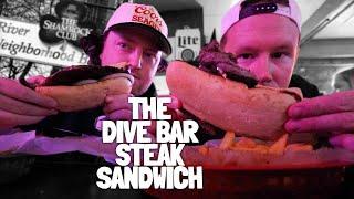 I finally ate Shamrock Club's $18 Steak Sandwich...and gave Patrick a Newair Fridge (NWB080SS00) 