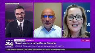 Lasconi: Geoană minte cum respiră. Nu eu trebuie să cercetez, ci instituțiile statului