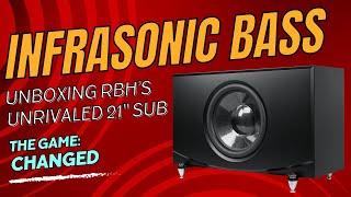 Unboxing Challenge: The MASSIVE  RBH Sound 21-SF/R 21" Infrasonic Subwoofer