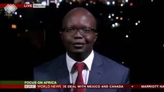 Waihiga Mwaura hosts BBC World News Focus on Africa 30th Nov 2018