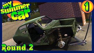 Here We Go Again - Round 2 - Will I ever Get the Car Running? | Ep1 | My Summer Car