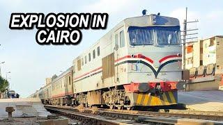 TRAIN EXPLOSION in EGYPT - EGYPTIAN NATIONAL RAILWAYS