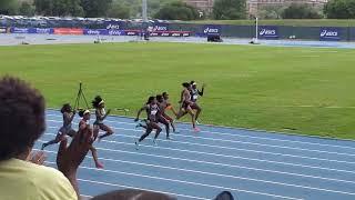 2023 NY Grandprix women 100m dash - Aleia Hobbs Defeats Briana Williams of Jamaica in 10.98sec