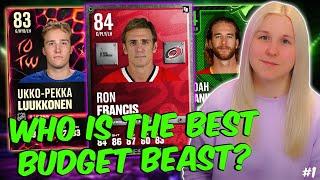 BEST NHL 25 Cards Under 100k! | Budget Beasts EP 1