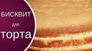 Как приготовить идеальный бисквит для торта