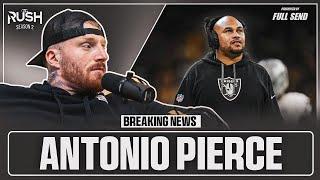 Raiders Fire Antonio Pierce, Pro Bowl Nomination & CFB Playoffs! | The Rush with Maxx Crosby