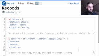 Learn ReasonML | 02-Basic data structures | 03-Records