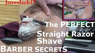Straight Razor Shave | The Perfect Shave | How to shave with Straight razors | Secret to Shaving |