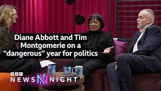 Diane Abbott and Tim Montgomerie on a “dangerous” year for politics | Newsnight Extra