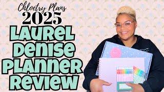 2025 Laurel Denise Planner Review | Chloetry Plans