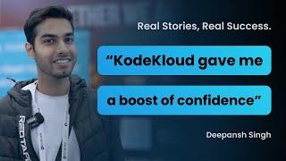 From Beginner to Cloud Engineer – Deepansh’s KodeKloud Success Story