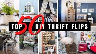  50 BEST Flea Market Flip Ideas | DIY Thrift Store Flips and Makeovers ON A BUDGET!