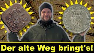 Der alte Weg bringts doch - sondeln mit Lechsonde - metaldetecting