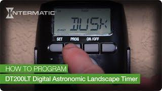 How to Program the Intermatic DT200LT Digital Astronomic Landscape Timer