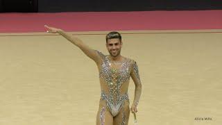 Cristofer Benítez, Cto. Rítmica Masculina Euskalgym 2022