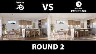 Blender vs D5 Path Trace - Round 02 (Nvidia restir?)