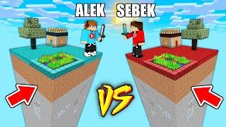 WIEŻA ALEK vs WIEŻA SEBEK w Minecraft!