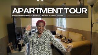 GHANA APARTMENT TOUR, GHANA ECONOMY & ITS EFFECT ON BUSINESS...| #livinginghana #ghana