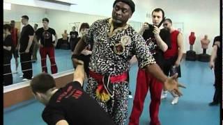 HARDCORE SILAT ! Maha Guru De-Bordes in Moscow! LUMPAT HARIMAU