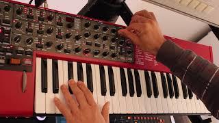 PINK FLOYD Sounds synth cover on Nord Lead 4