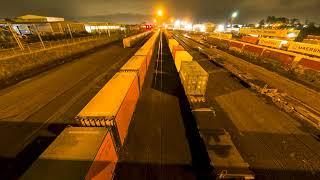  24 hours at KiwiRail's Westfield freight terminal, Otāhuhu Auckland