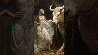The Tale of Poseidon, Queen Pasiphae, and the White Bull #history #shorts #queenpashiphae
