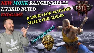 UNLEASH THE HYBRID MONK: RANGED + MELEE BUILD FOR PATH OF EXILE 2! SHOWCASE INCLUDED!