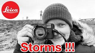 Photographing in Stormy weather with my Leica M8 ( Leica M8.2)