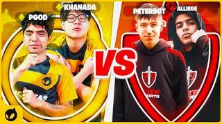 Khanada vs Peterbot TOXIC 2v2 ft. Pgod & Alliege