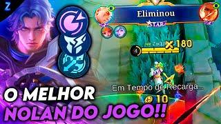 FIZ UM NOLAN E TESTEI O DANO DELE - NOLAN GAMEPLAY | Mobile Legends