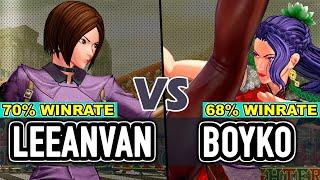 KOF XV ▰ LEEANVAN (Ángel/Whip/Isla) vs BOYKO (Blue Mary/Ángel/Luong)