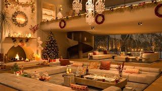  Holiday Jazz Serenity 2025  Elegant Penthouse Lounge with Soothing Music for Ultimate Relaxation