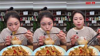 XiaoYu Mukbang ASMR MUKBANG SATISFYING  Mukbang Chinese Food 중국 음식 먹기 Lily NO 20