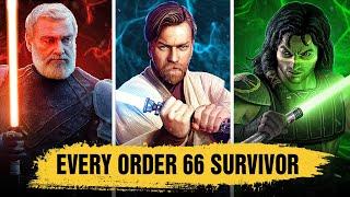 EVERY SINGLE Jedi That Survived Order 66! (2024 Updated)